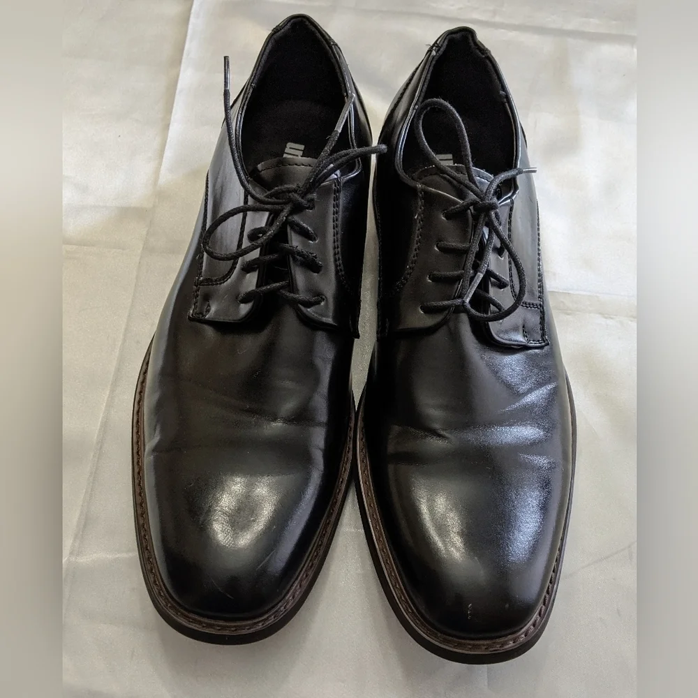 UNLISTED BY Kenneth Cole Align-Ment Men's Oxford Shoes Loafers Size 11.5M Black